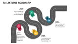 Milestone Roadmap PowerPoint Presentation Slides PPT Template