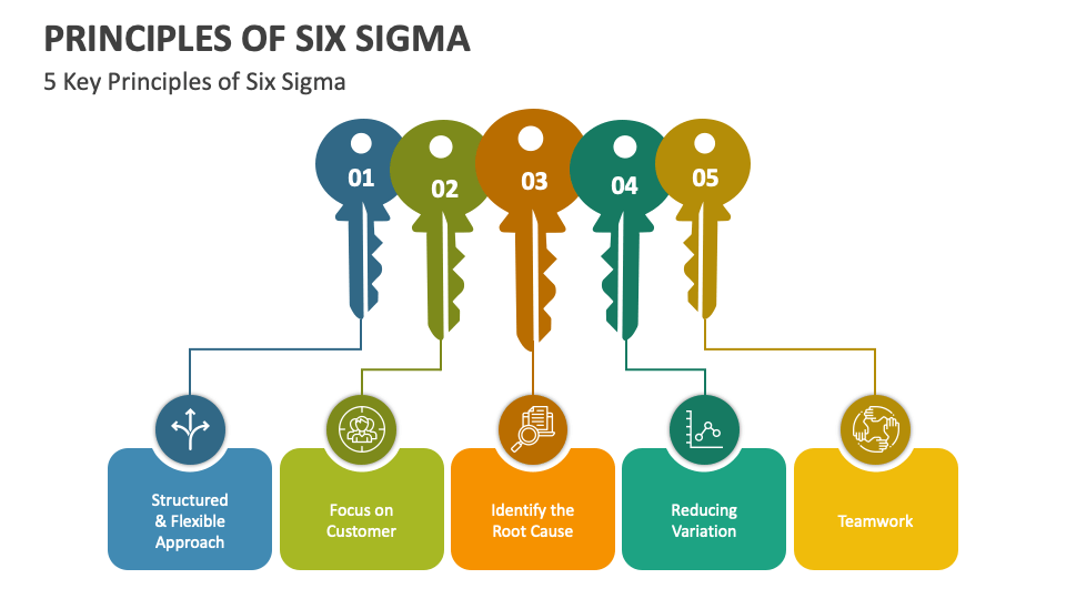 Principles Of Six Sigma Powerpoint And Google Slides Template Ppt Slides