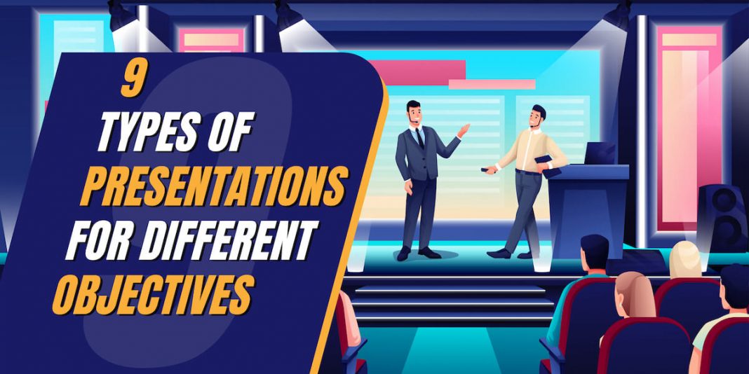 9 Types of Presentations for Different Objectives