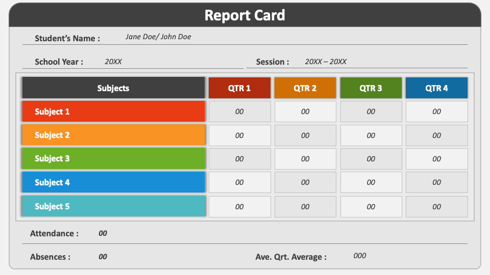 report-card-powerpoint-presentation-slides-ppt-template