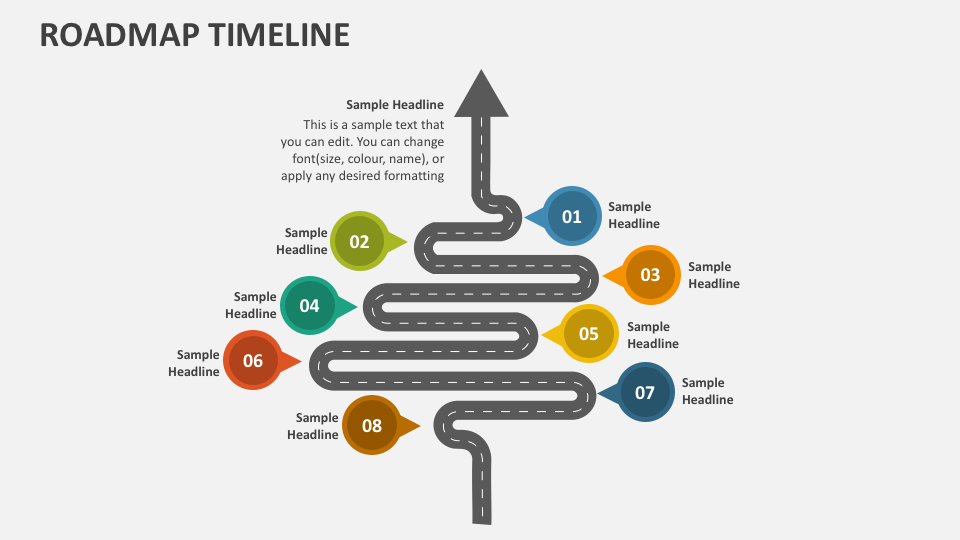 Roadmap Timeline PowerPoint Presentation Slides - PPT Template