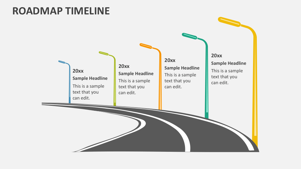 Roadmap Timeline PowerPoint Presentation Slides - PPT Template