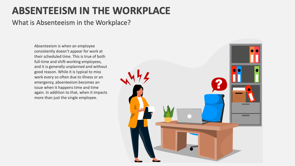 Absenteeism In The Workplace PowerPoint And Google Slides Template ...