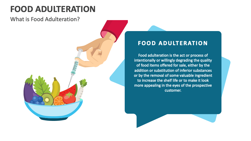 Food Adulteration PowerPoint And Google Slides Template - PPT Slides