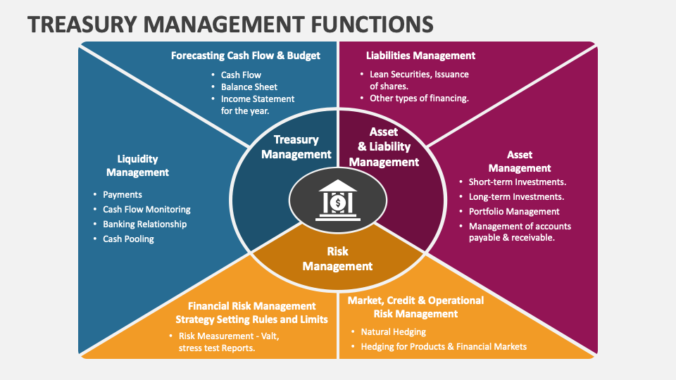 Treasury Management Functions PowerPoint Presentation Slides PPT Template