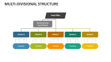 Multi-Divisional Structure PowerPoint Presentation Slides - PPT Template