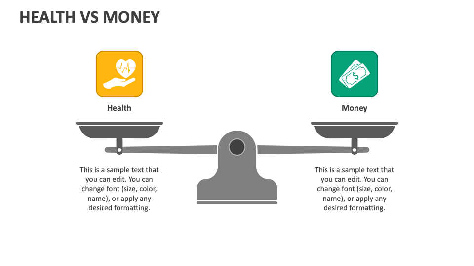 speech on health vs money