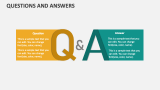 Questions and Answers PowerPoint Presentation Slides - PPT Template