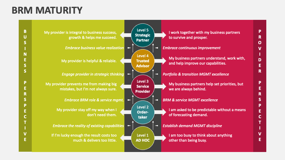 BRM Maturity PowerPoint and Google Slides Template - PPT Slides