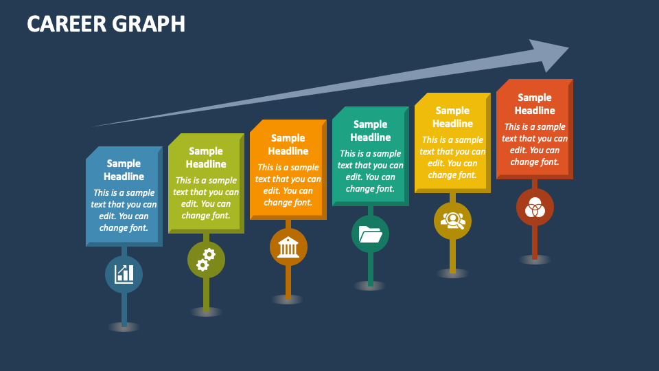 Career Graph PowerPoint and Google Slides Template - PPT Slides