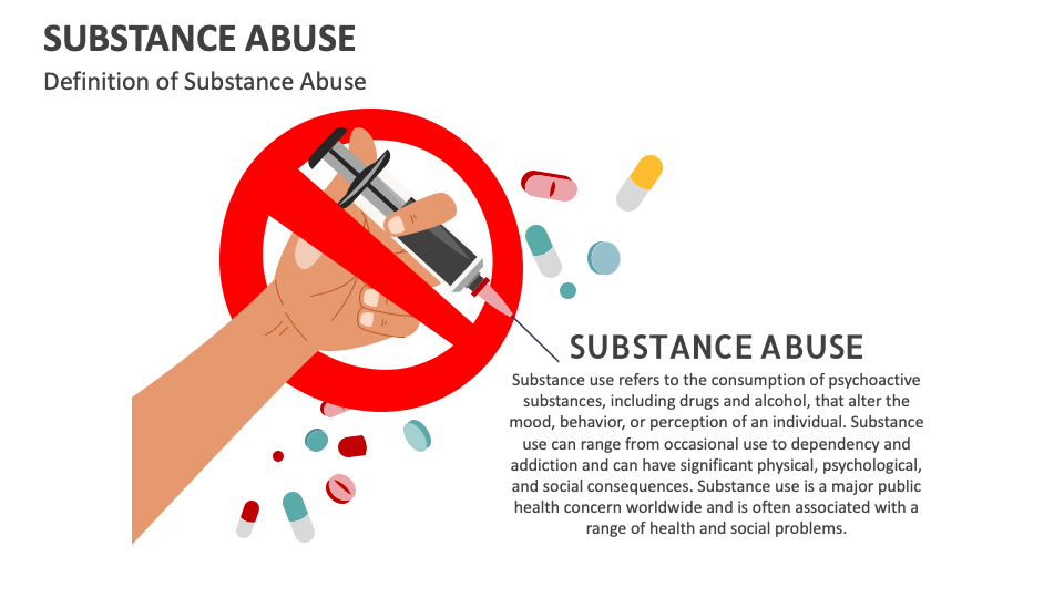 Substance Abuse PowerPoint and Google Slides Template PPT Slides