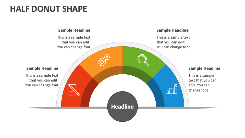 How To Make A Half Donut Chart In Powerpoint