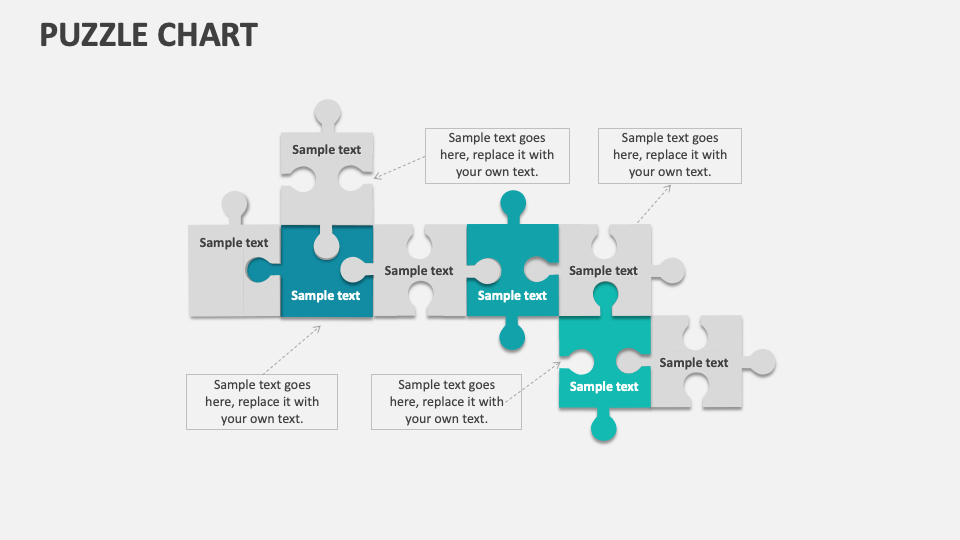 Puzzle Chart Template for PowerPoint and Google Slides - PPT Slides