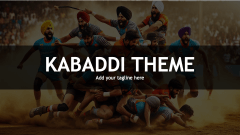 Kabaddi Theme - Slide 1