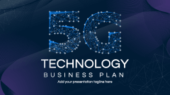 5G Technology Business Plan - Slide 1