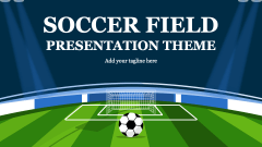 Soccer Field Theme - Slide 1