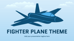 Fighter Plane Theme - Slide 1