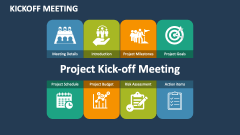 Kickoff Meeting Template for PowerPoint and Google Slides - PPT Slides