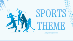 Sports Theme - Slide 1