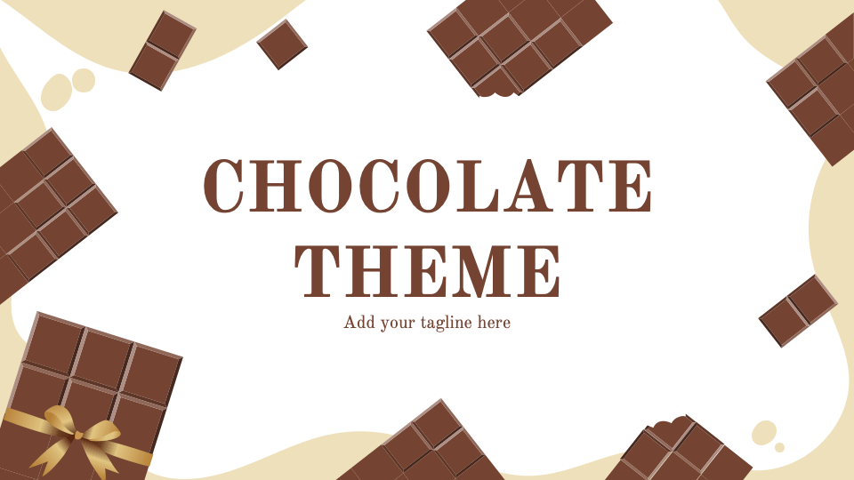 Chocolate Presentation Theme for PowerPoint and Google Slides - PPT Slides