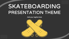 Skateboarding Theme - Slide 1