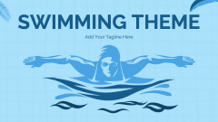 Swimming Theme - Slide 1
