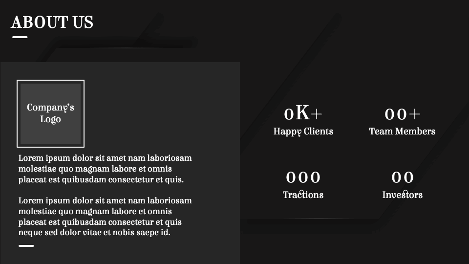 Minimal Black Presentation Template for Google Slides and PowerPoint ...