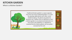 What is a Kitchen Garden? - Slide 1