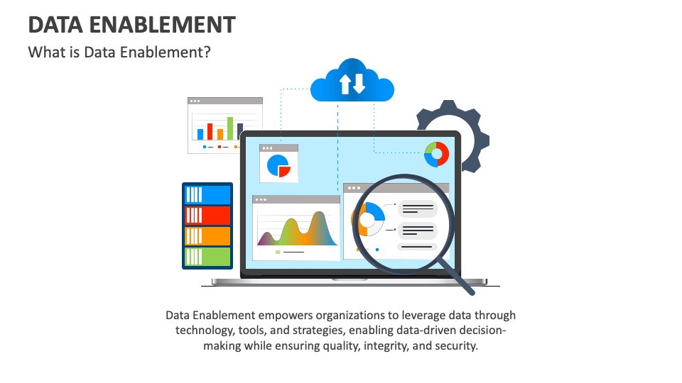 Data Enablement PowerPoint and Google Slides Template - PPT Slides