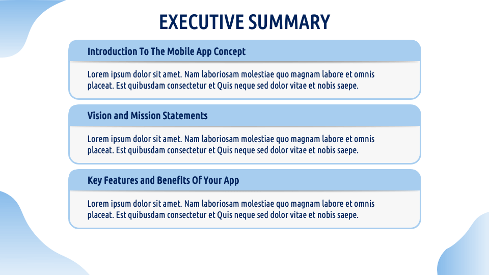 mobile app business plan powerpoint