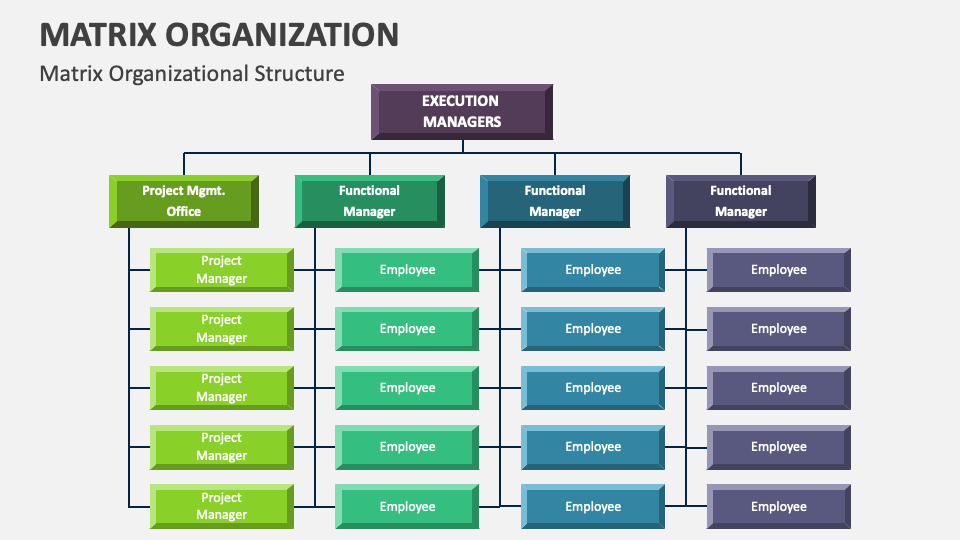 Matrix Organization Template for PowerPoint and Google Slides - PPT Slides