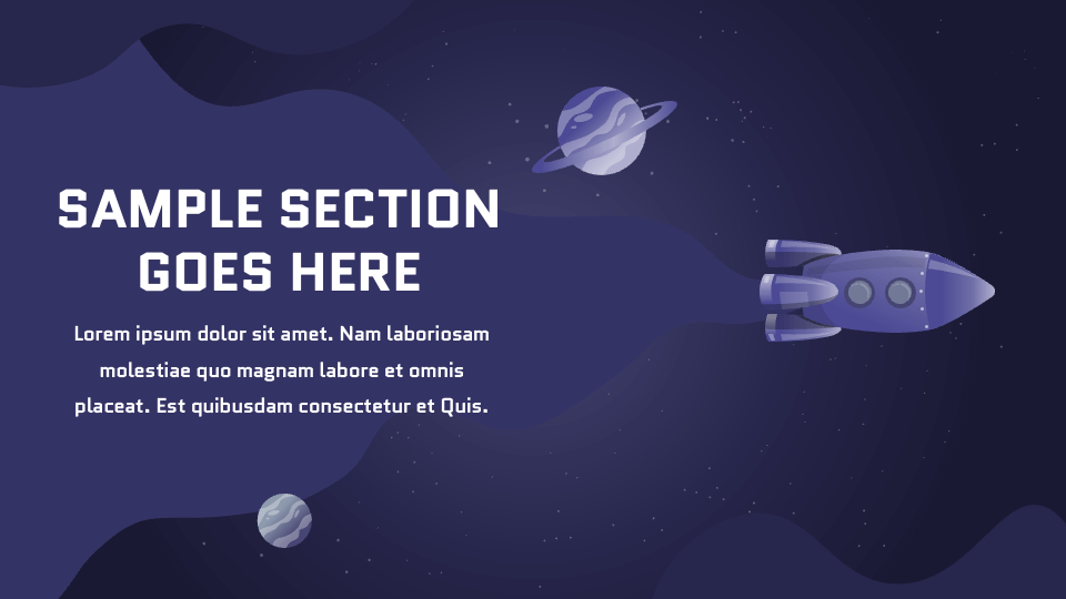 Free Space Exploration Template for Google Slides and PowerPoint