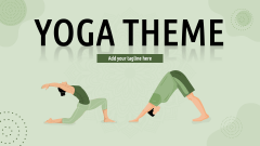 Yoga Presentation Theme - Slide 1