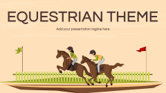 Equestrian Theme - Slide 1
