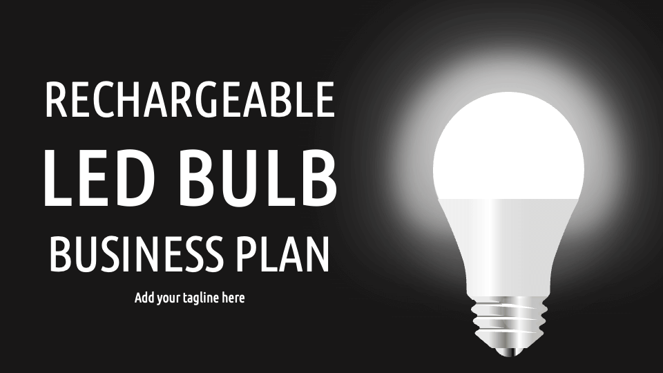 led bulb manufacturing business plan