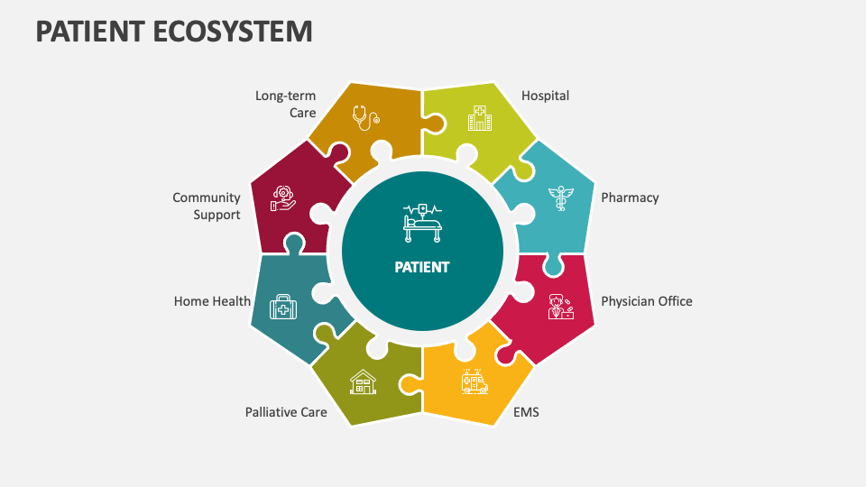 Patient Ecosystem Powerpoint And Google Slides Template - Ppt Slides