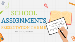 School Assignments Theme - Slide 1