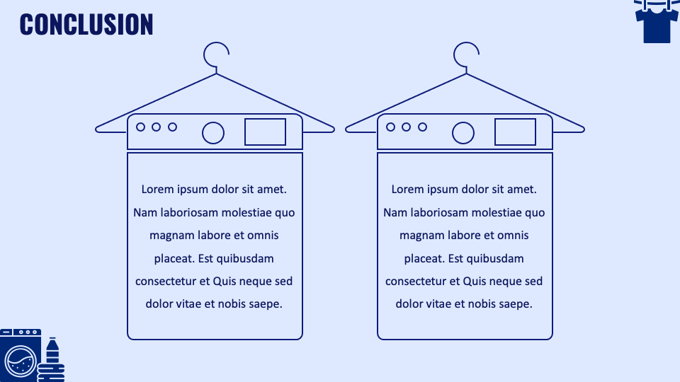 presentation for laundry business