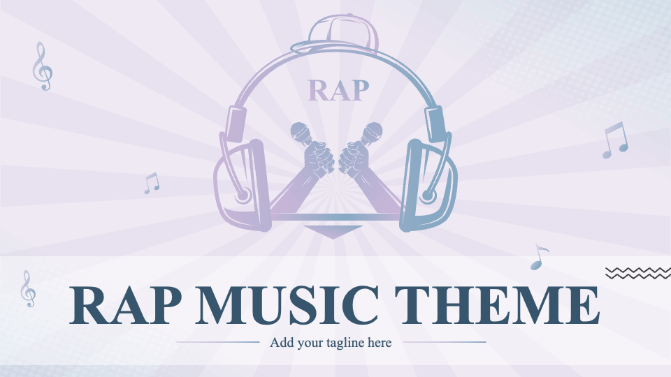 Rap Music Theme - Slide 1