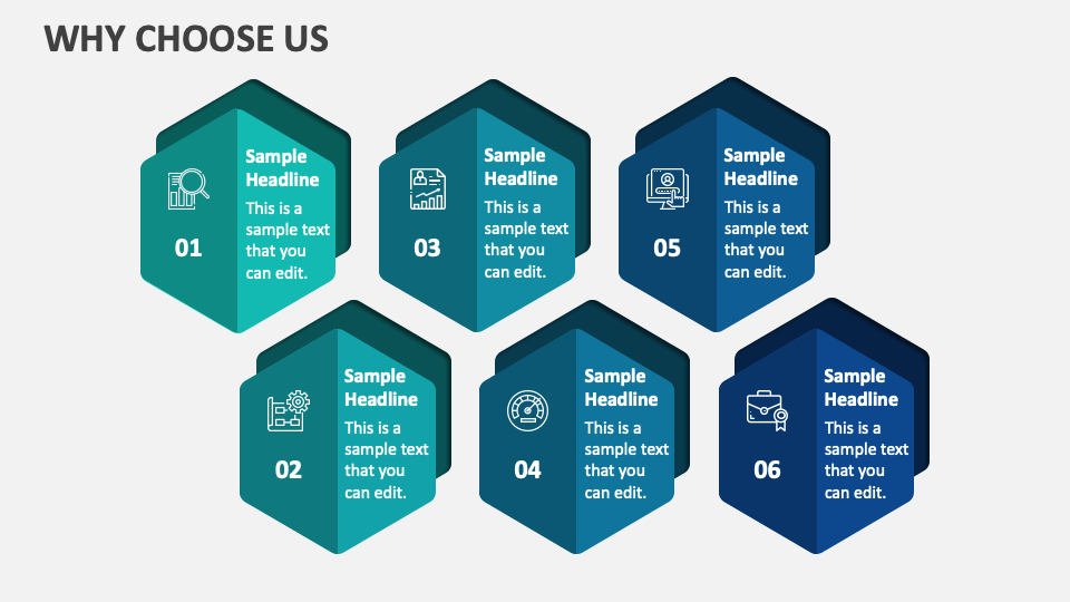 Why Choose Us PowerPoint And Google Slides Template - PPT Slides