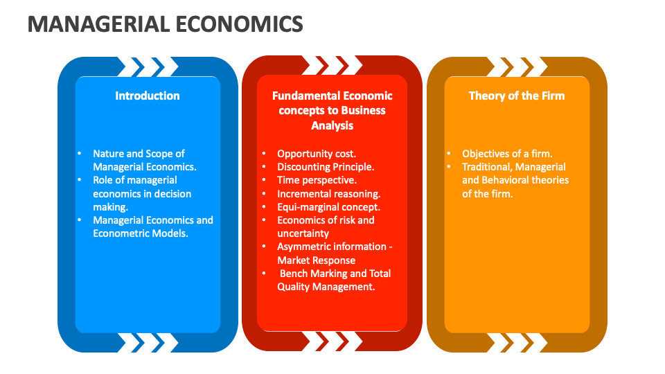 Managerial Economics PowerPoint And Google Slides Template - PPT Slides