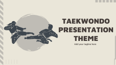 Taekwondo Presentation Theme - Slide 1