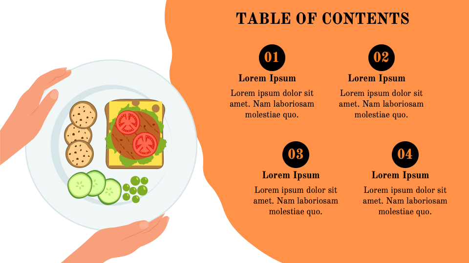 Food Presentation Theme for PowerPoint and Google Slides - PPT Slides