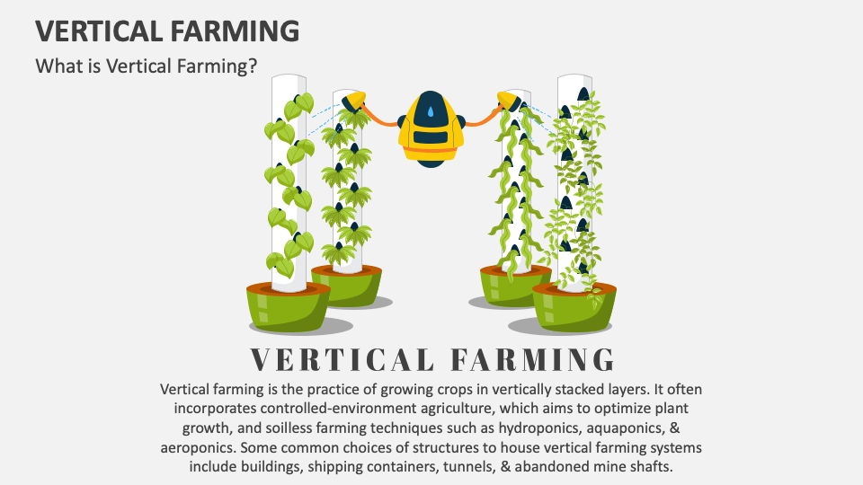 Vertical Farming PowerPoint and Google Slides Template - PPT Slides