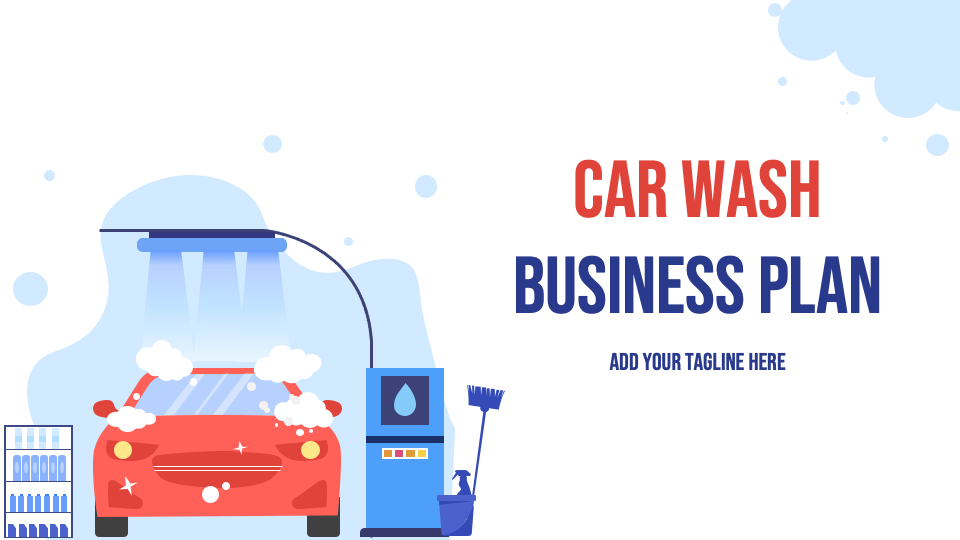 Car Wash Business Plan - Slide 1