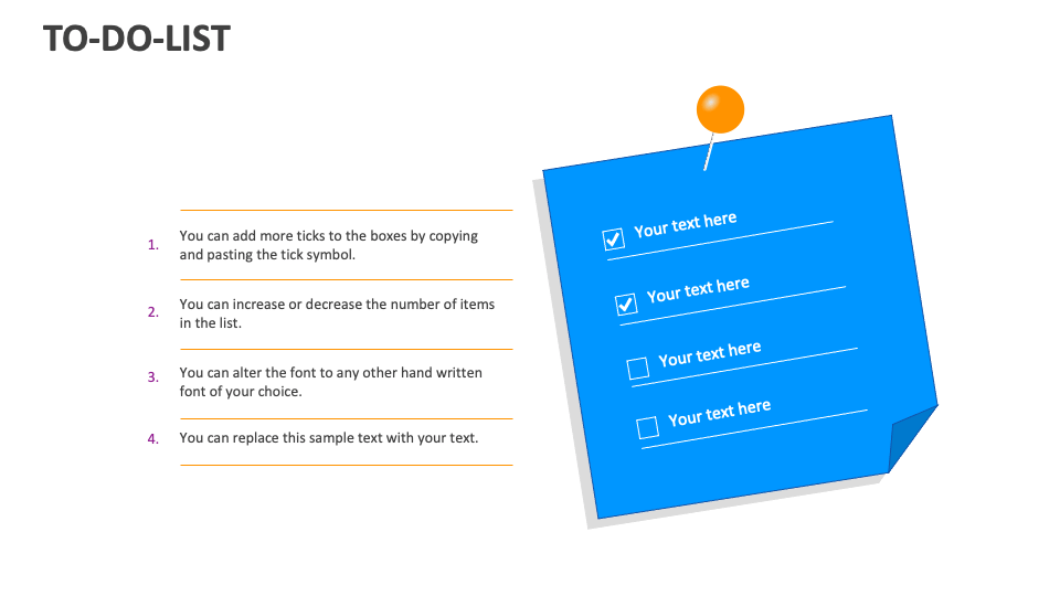 To-Do-List Template for PowerPoint and Google Slides - PPT Slides