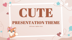 Cute Presentation Theme - Slide 1