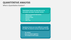 Quantitative Analysis PowerPoint and Google Slides Template - PPT Slides