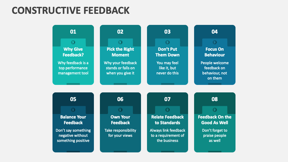 Constructive Feedback PowerPoint and Google Slides Template - PPT Slides