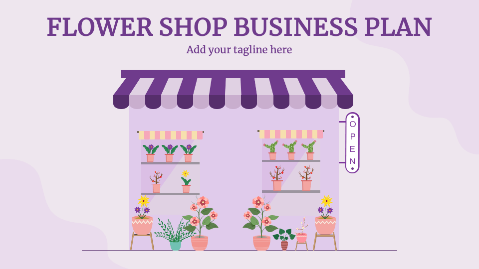 flower shop business plan ppt